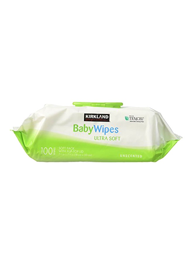 Kirkland Signature Ultra Soft Baby Wipes, 100 Count 