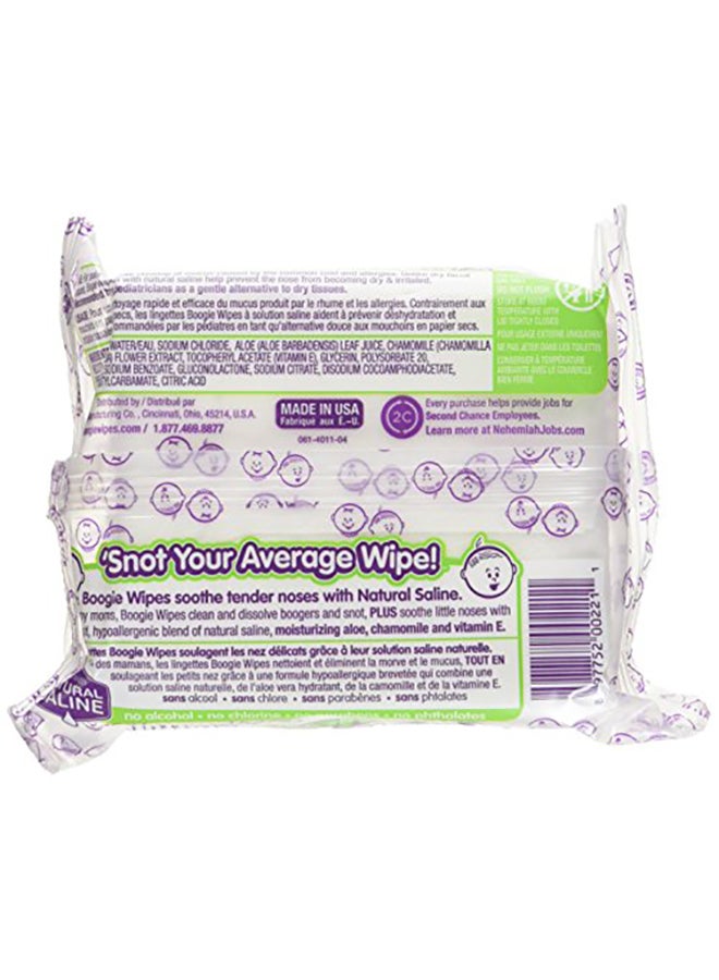 Unscented Soft Natural Saline Wet Tissues Pack Of 3