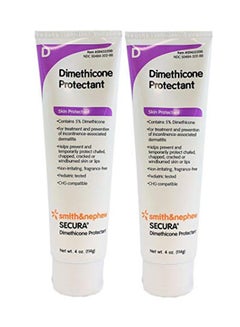 Pack Of 2 Dimethicone Skin Protectant Cream 4 Ounce