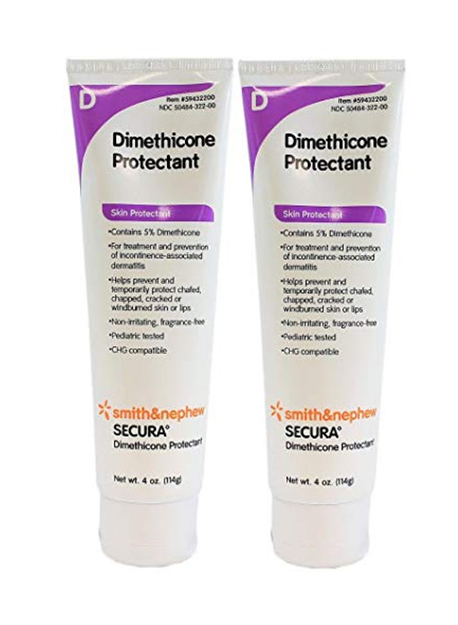 Secura - Pack Of 2 Dimethicone Skin Protectant Cream 4 Ounce - Image 1