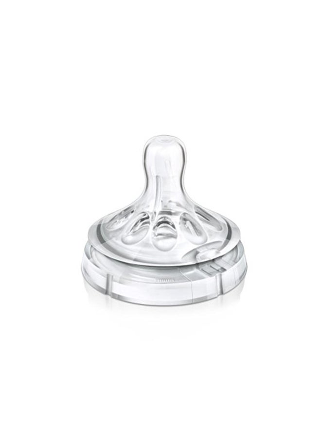 Philips Avent Pack Of 4 Natural Fast Flow Nipples - Image 1
