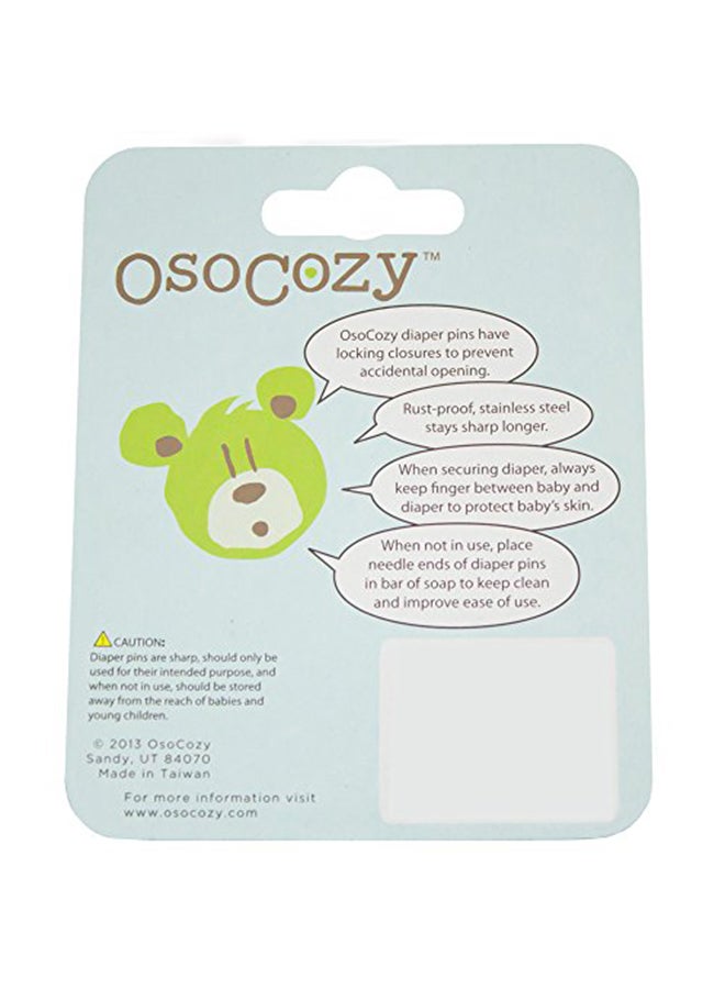 أوسوكوزي مجموعة دبابيس أمان للحفاضات مكونة من 8 قطع - Image 2