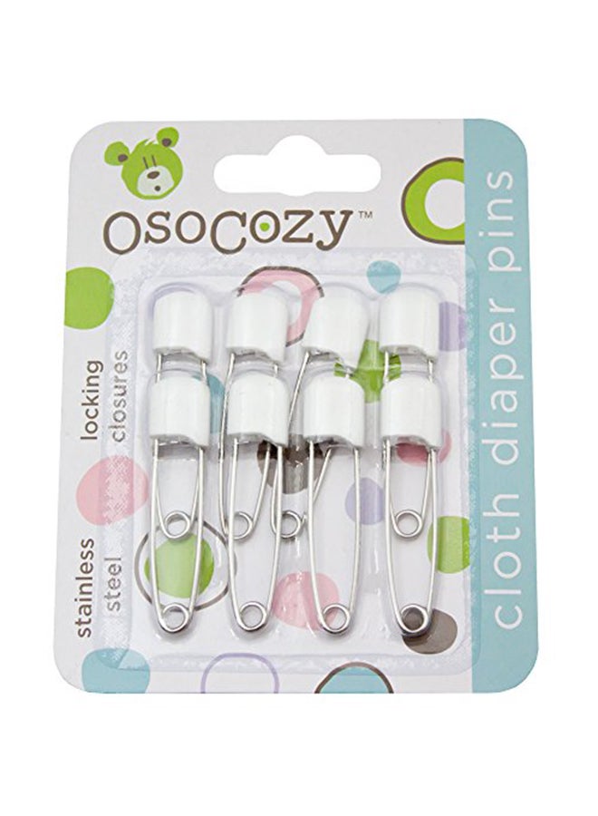 أوسوكوزي مجموعة دبابيس أمان للحفاضات مكونة من 8 قطع - Image 1