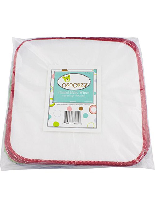 OsoCozy Cloth Baby Wipes, 15 Count - Image 2