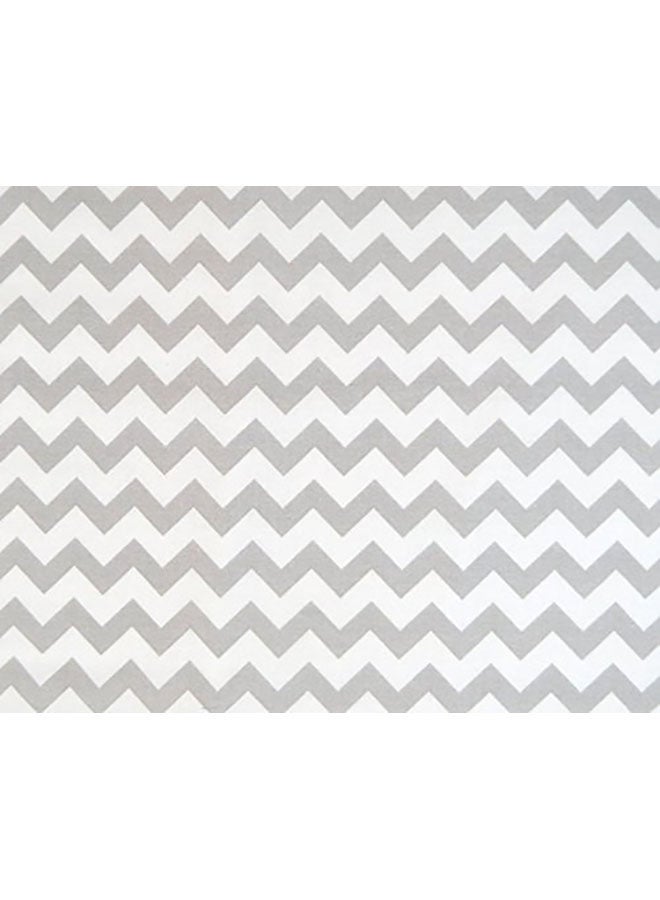 شرشف من القطن بنمط متعرج