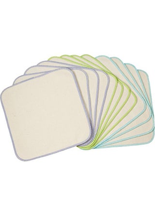 Organic Flannel Baby Wipes, 12 Count - v1551336130/N21621079A_1