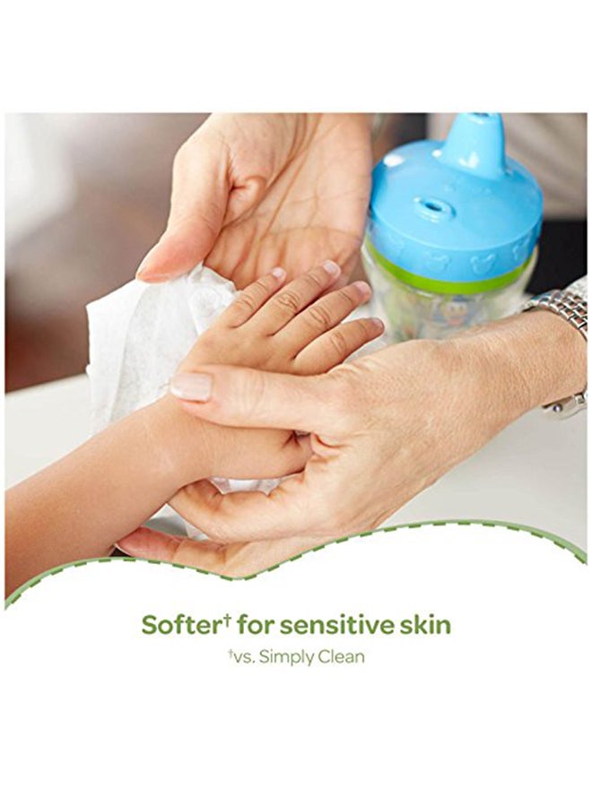 هجيز عبوة مناديل مبللة ناتشورال كير يمكن إعادة تعبئتها للأطفال من 184 منديلاً - Image 3