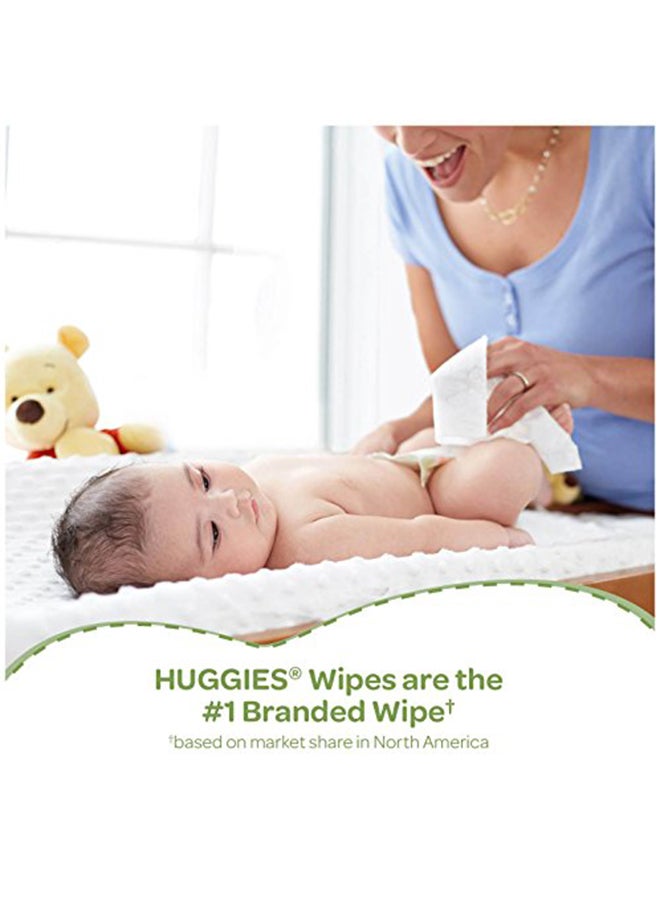 هجيز عبوة مناديل مبللة ناتشورال كير يمكن إعادة تعبئتها للأطفال من 184 منديلاً - Image 2