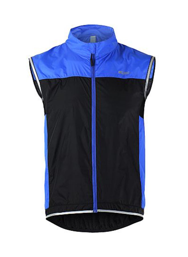 ARSUXEO Ultrathin Lightweight Sleeveless Jacket Blue  - Image 1