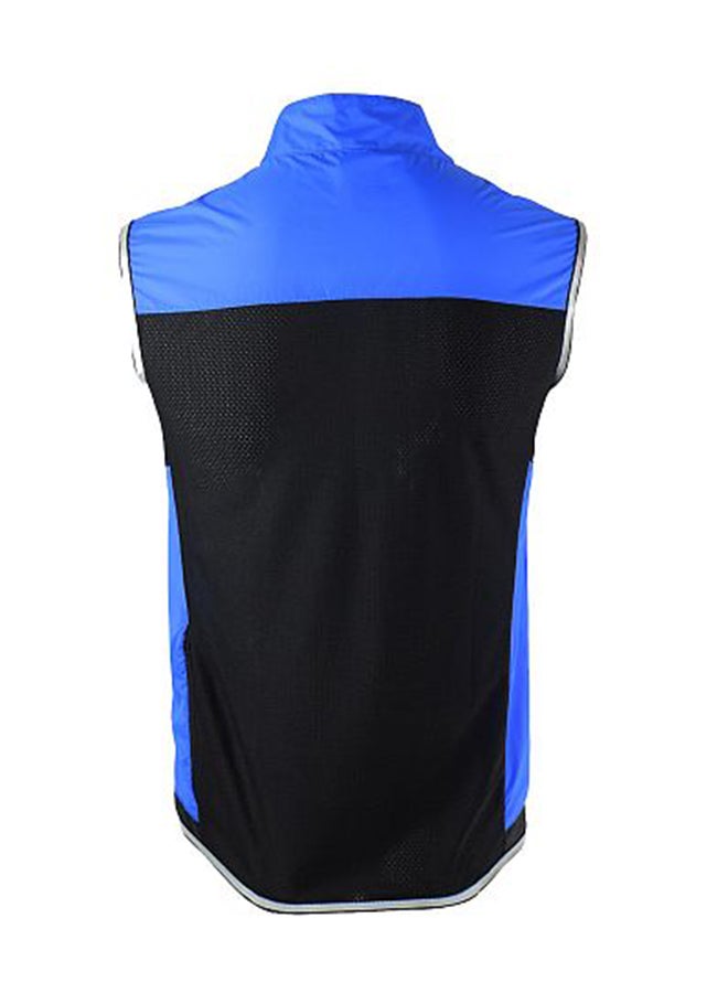 ARSUXEO Ultrathin Lightweight Sleeveless Jacket Blue  - Image 2