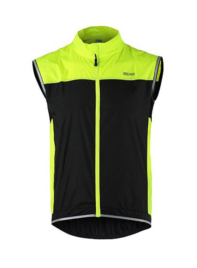 ARSUXEO Ultrathin Lightweight Sleeveless Jacket Green  - Image 1