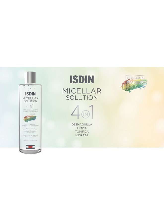 ISDIN 4-In-1 Micellar Facial Cleanser 400ml - Image 4