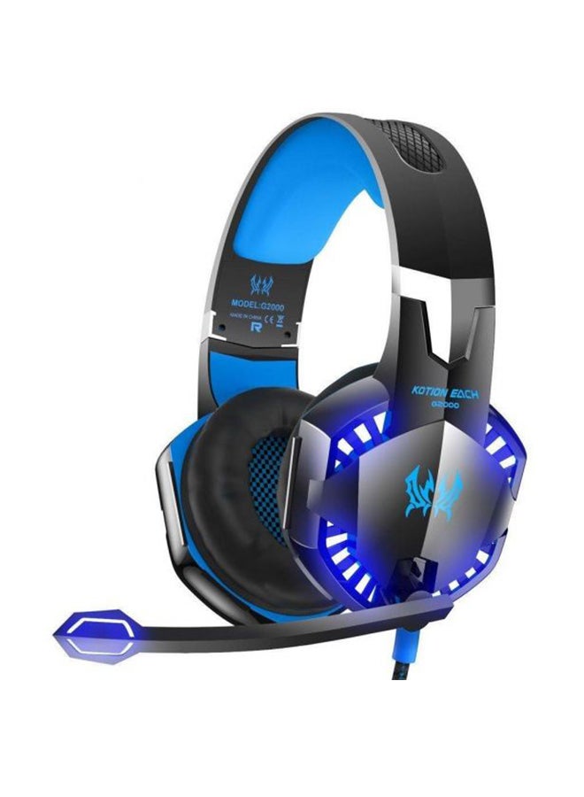 KOTION EACH Over-Ear Gaming Wired Headset With Microphone For PS4/PS5/XOne/XSeries/NSwitch/PC - Image 1