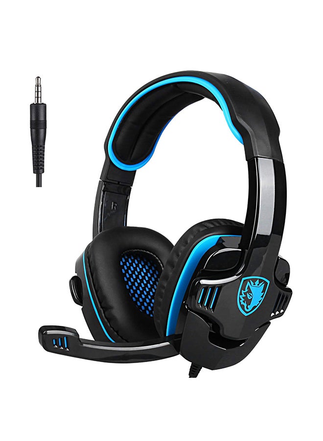Sades SA708GT Wired Over-Ear Gaming Headphones With Microphone For PlayStation 4  - Image 2