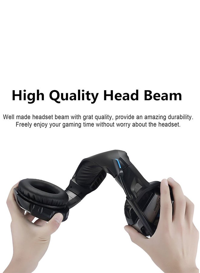 onikuma - K5 Over-Ear Gaming Wired Headset With Microphone For PS4/PS5/XOne/XSeries/NSwitch/PC - Image 1