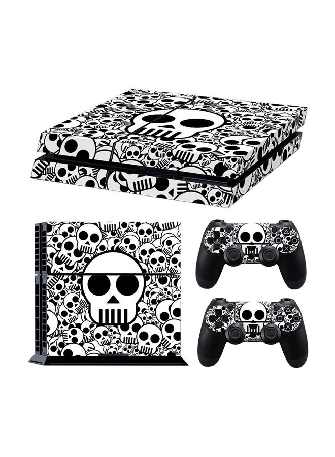 Gaming Console And Controller Printed Skin Sticker For PlayStation 4 - Image 1