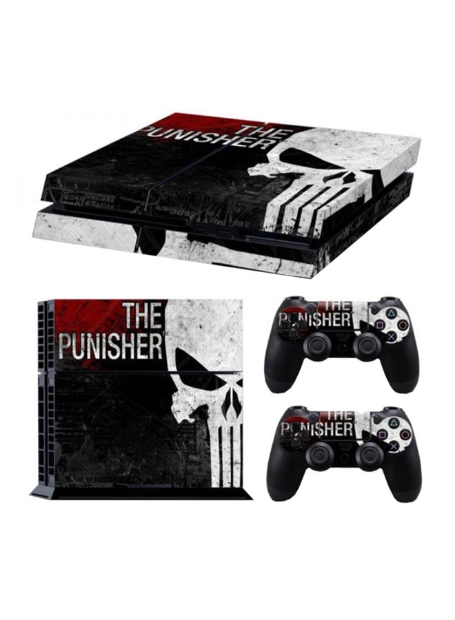 2-Piece Decal Skin Cover Sticker For Sony PlayStation 4