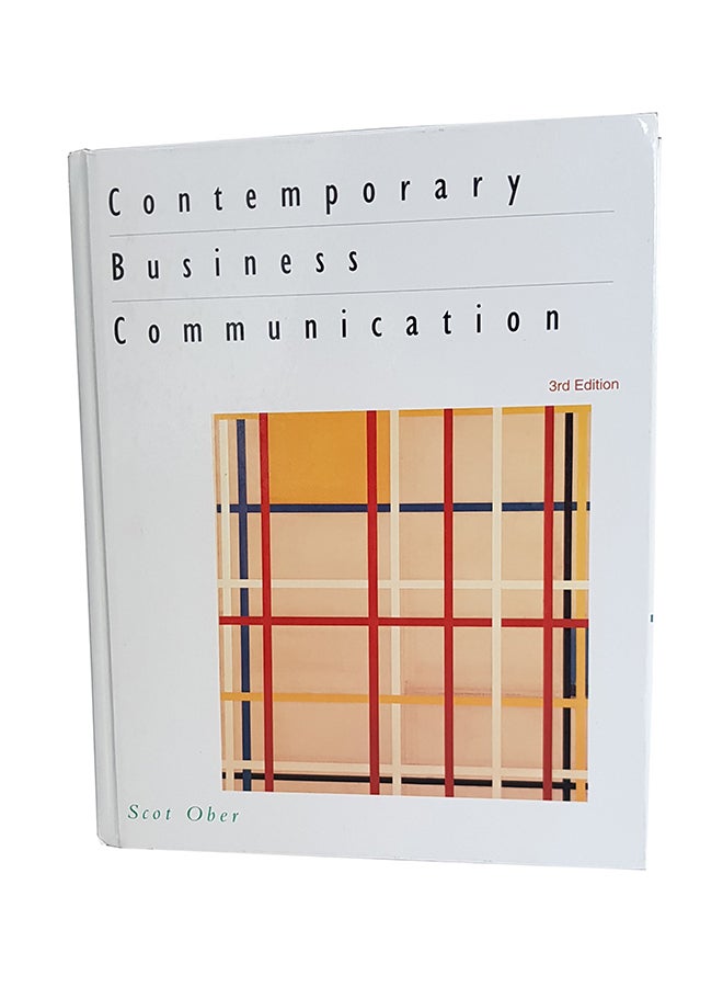 Contemporary Business Communication Hardcover English by Scot Ober - 1998  - Image 1