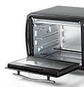 BLACK+DECKER Electric Oven Multifunction With Double Glass And Rotisserie For Toasting/Baking/Broiling 19 L 1380 W TRO19RDG-B5 Black  - Image 3
