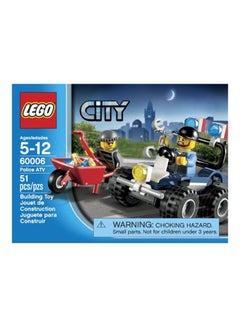 60006 51-Piece City Police Building Set 6006 5+ Years