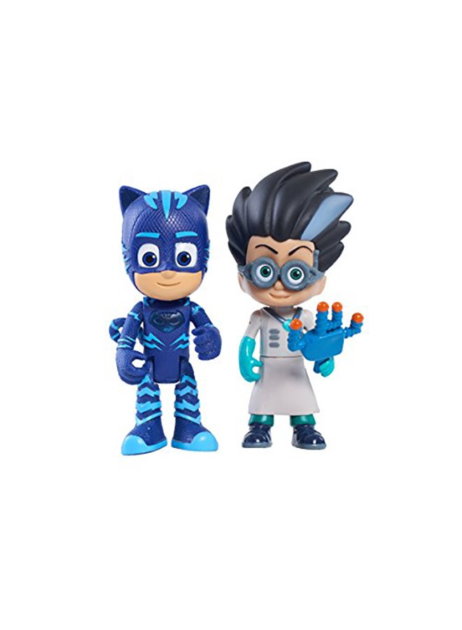 Just Play 2-Piece PJ Masks Light Up Figures Catboy Vs Romeo - Image 2