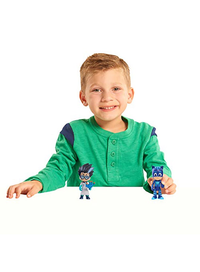 Just Play 2-Piece PJ Masks Light Up Figures Catboy Vs Romeo - Image 3