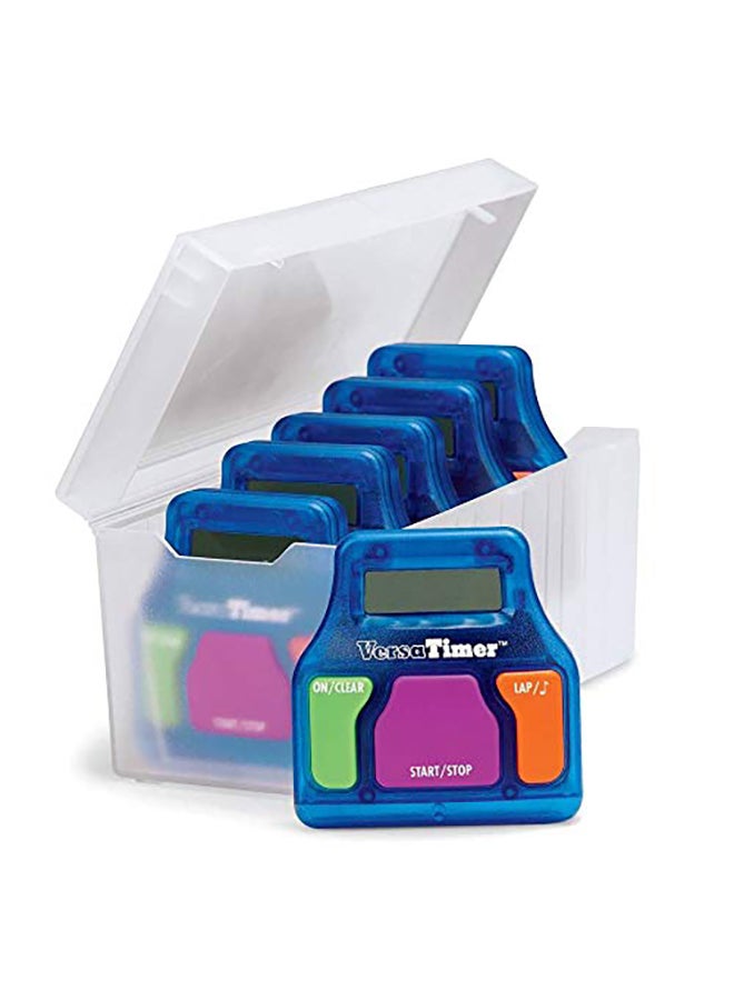ETA hand2mind 6-Piece Versa Timer Stopwatch Toy - Image 2
