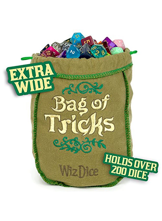 Wiz Dice Wiz Dice Bag Of Tricks: Collection Of 140 Polyhedral Dice In 20 Guaranteed Complete Sets For Tabletop Role-Playing Games -Neons, Translucents, And Sparkly Glitters  - Image 2