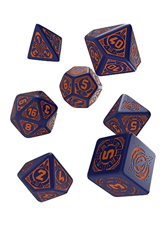 Q WORKSHOP - 7-Piece Starfinder Dead Suns Dice Set - Image 1