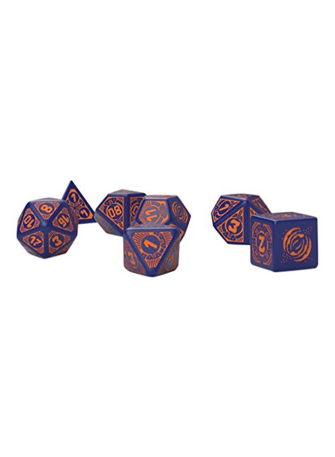 Q WORKSHOP - 7-Piece Starfinder Dead Suns Dice Set - Image 1