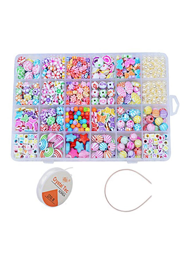 550-Piece Mixed Shapes Acrylic Beads With Box - v1551341201/N20636352A_1