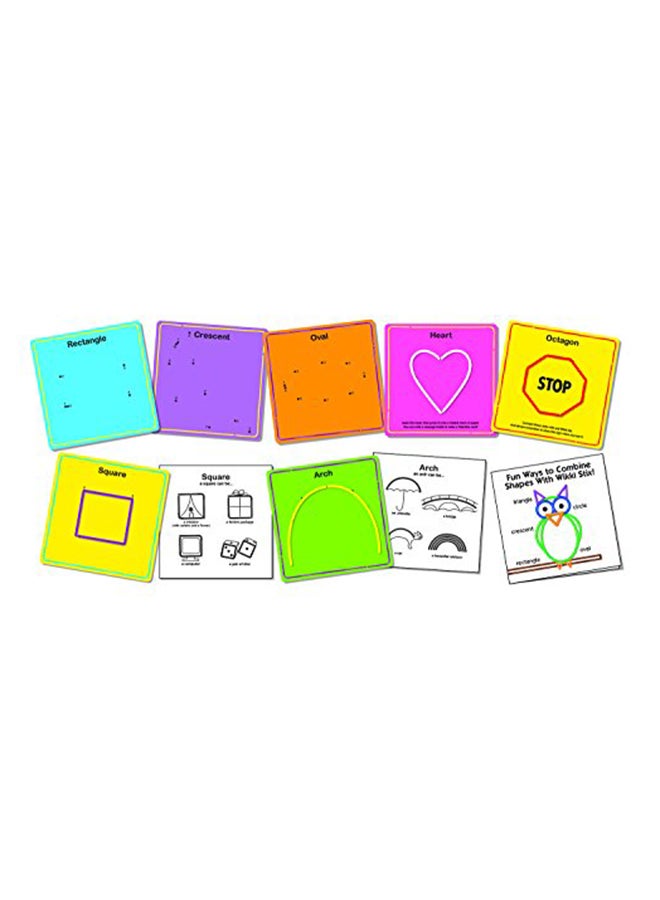 WikkiStix Basic Shapes Creative Fun Kit With Molding & Sculpting Sticks - Image 1