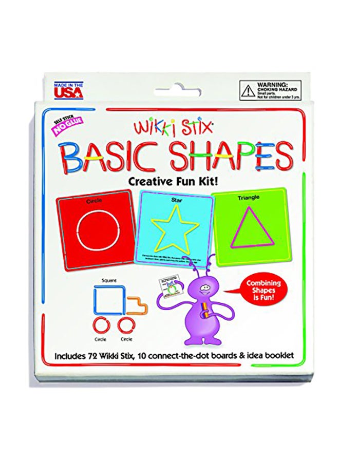 WikkiStix Basic Shapes Creative Fun Kit With Molding & Sculpting Sticks - Image 4
