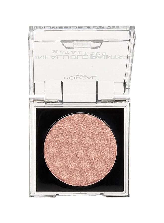L'OREAL PARIS - Infallible Paints Metallics Eye Shadow 400 Rose Chrome - Image 1