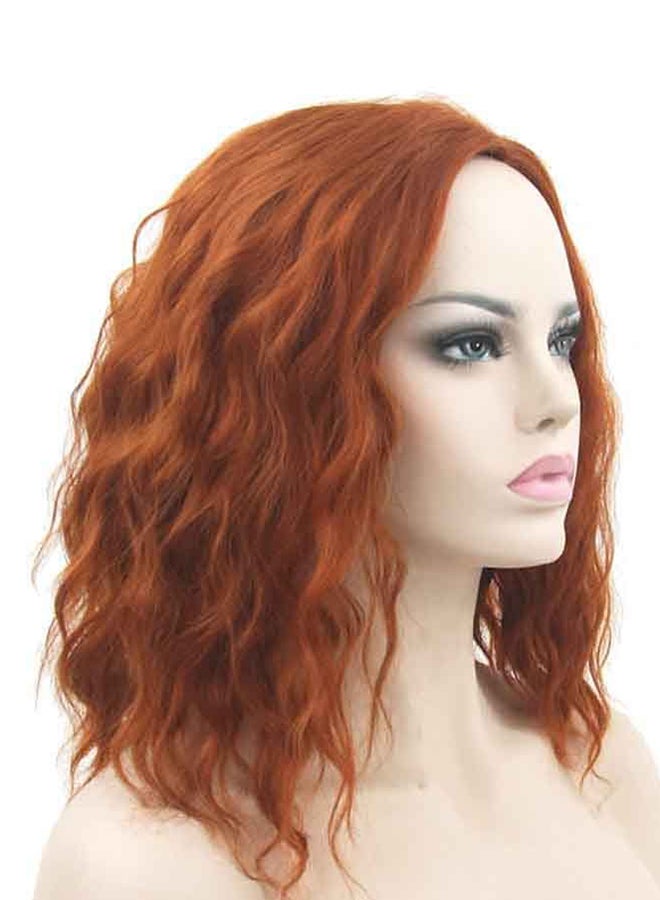Generic Short Curly Wig Brown  - Image 3