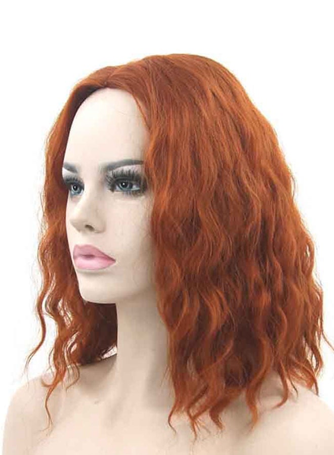 Generic Short Curly Wig Brown  - Image 2