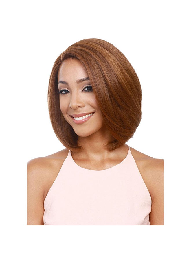 Generic Short Straight Lace Front Wig MLF-123 MILLIE Brown  - Image 1