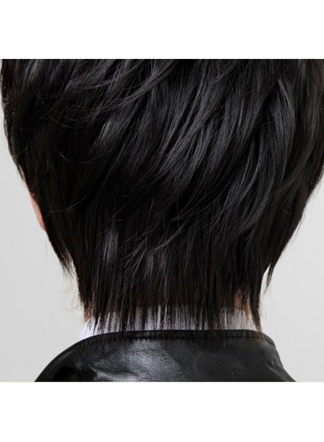 Generic Short Curly Wig Black 25cm  - Image 2