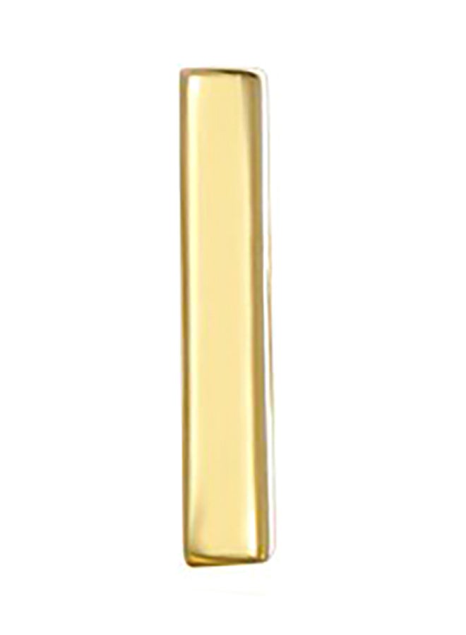 PAVOI 14K Gold Plated Mini Bar Studs Earrings - Image 2