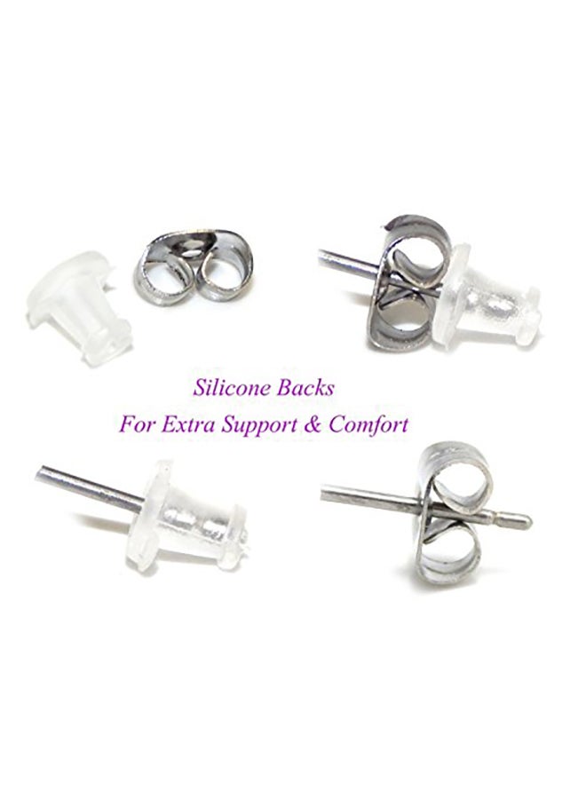 ICYROSE 925 Sterling Silver Chick Stud Earrings - Image 2