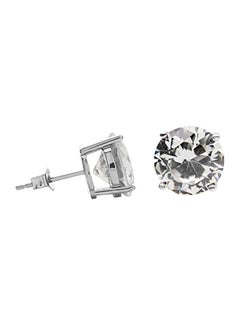 925 Sterling Silver Gemstones Stud Earrings