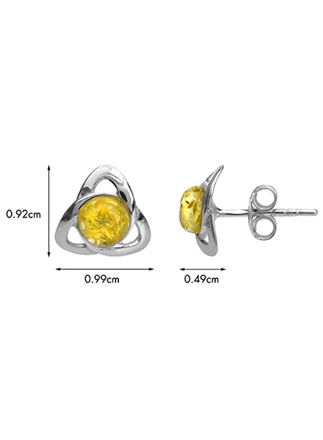 Ian & Valeri Co. - Sterling Silver  Celtic Stud Earrings - Image 1