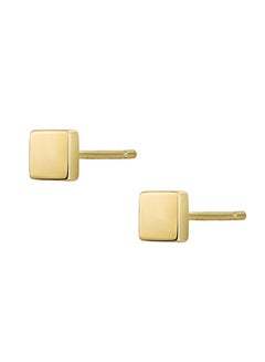 925 Sterling Silver Leaf Minimalism Dainty Stud Earrings