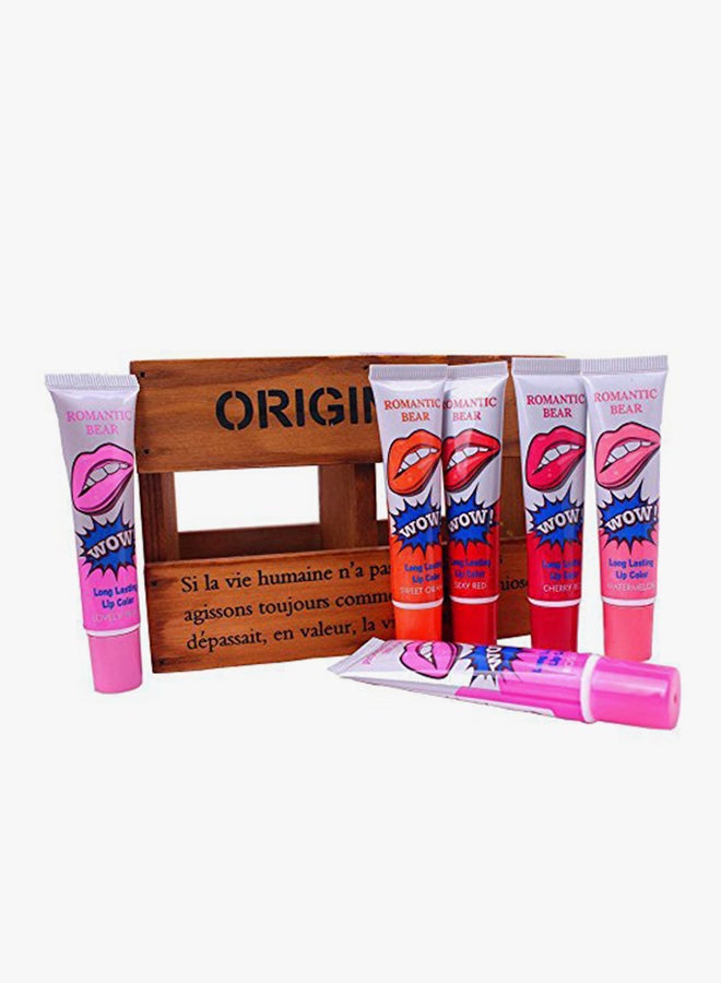 Romantic bear 6 Colors Tattoo Magic Color Peel Off Mask Tint Set - Image 2