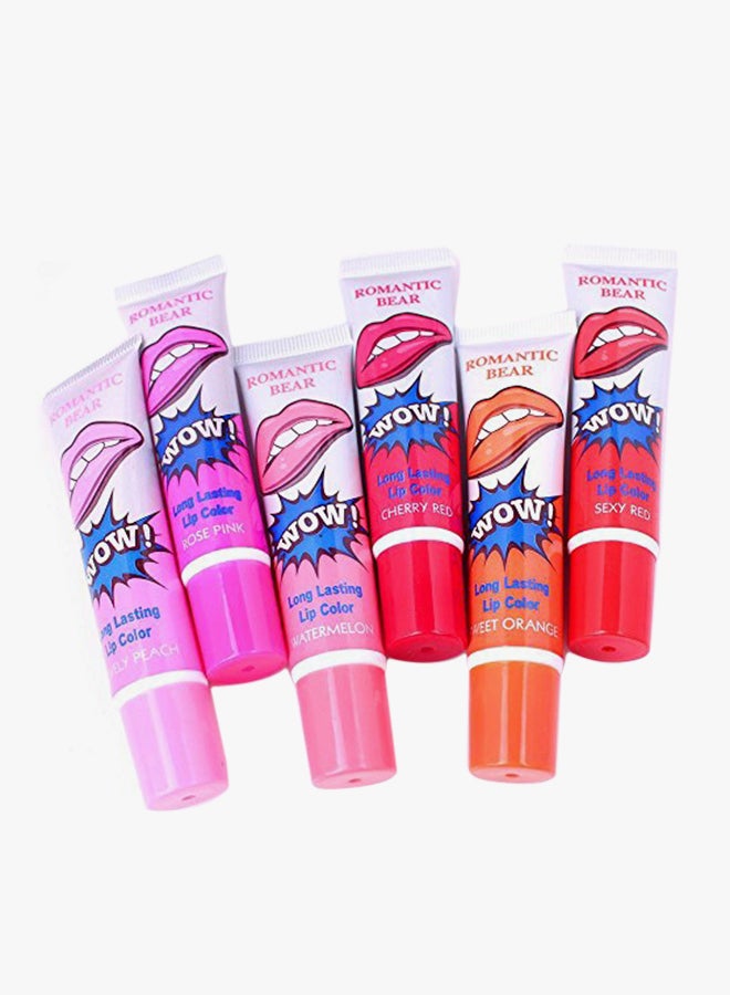 Romantic bear 6 Colors Tattoo Magic Color Peel Off Mask Tint Set - Image 1