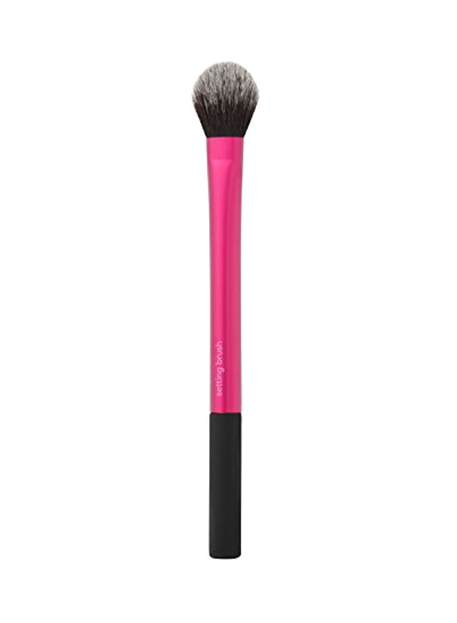 REAL TECHNIQUES - Setting Powder Plus Highlighter Brush Pink - Image 1