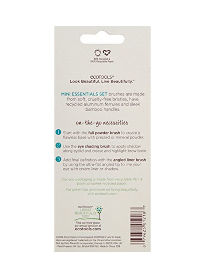 Eco Tools - Ecotools Mini Essentials Set Beige - Image 1