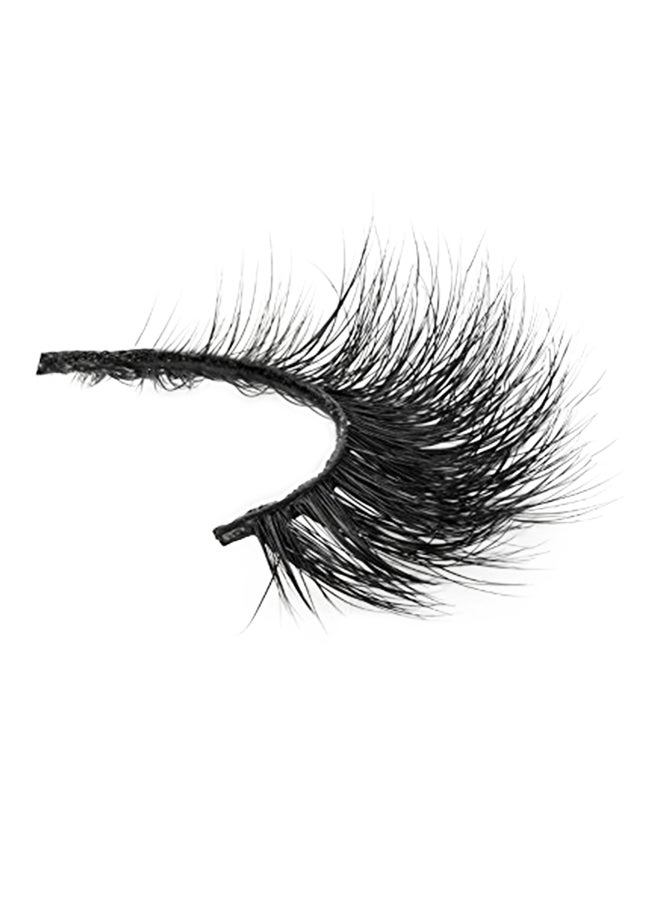 ARISON LASHES 3D Mink Fur Fake Eyelashes Black - Image 3
