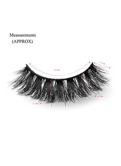 Arimika Lash 3D Mink False Eyelashes Black  - Image 4