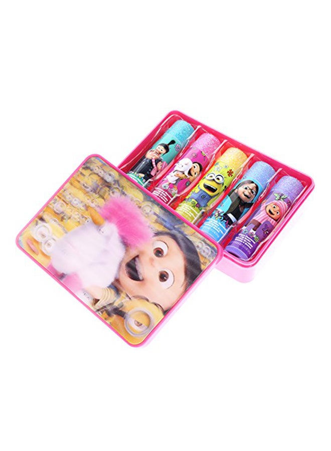 Despicable Me 5-Piece Townley Girl 3 Super Sparkly Lip Gloss Set Multicolour - Image 3